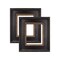 Creative Mark Museum Collection Black & Gold Plein Aire Frames - Museum Quality Plein Aire Frames for Photos, Artwork, Paintings, & More! - 2 Pack